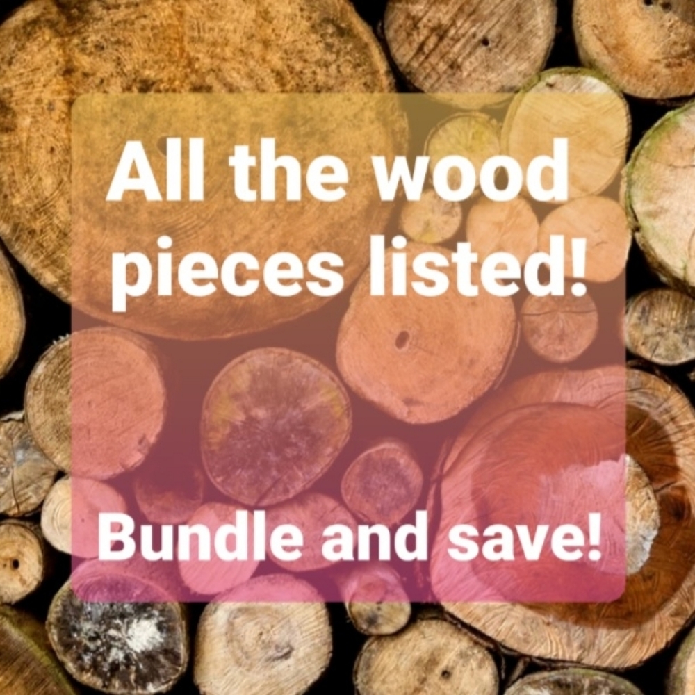 Vintage wood pieces!